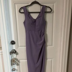 Windsor Lavender Long Dress